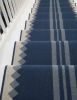 Handwoven Woolen Runner Rug | Rugs by Evergreen Carpets. Item composed of wool in boho or minimalism style