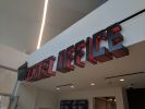 Fiserv Forum | Signage by Jones Sign Company. Item composed of metal