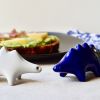 DINOS - Salt + Pepper | Holder in Tableware by Maia Ming Designs. Item composed of ceramic