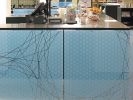 Abstract artwork for glass walls and wallpaper. | Glasswork in Wall Treatments by Scott Woodward Meyers Art | Zürich in Zürich. Item composed of glass in minimalism or contemporary style