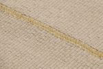Rug & Kilim’s Accent Kilim, Square Rug with Textural Cream | Area Rug in Rugs by Rug and Kilim