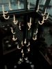 Crown Resort Sydney - A'Mare Restaurant Bespoke chandelier | Chandeliers by Beau&Bien | a’Mare in Barangaroo