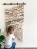 Large Wall Hanging ("Serendipity") | Macrame Wall Hanging in Wall Hangings by Rebecca Whitaker Art. Item composed of fiber