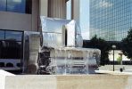 VOLUMES | Public Sculptures by jim collins sculpture. Item made of steel
