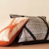 Arc Coral Silk Pillow | Pillows by Studio Variously. Item composed of cotton compatible with minimalism and modern style