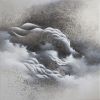 The air we breathe | Oil And Acrylic Painting in Paintings by Francesca Borgo. Item made of canvas compatible with minimalism and contemporary style
