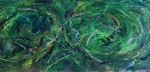 The Showering Down of Love Forces/Fourth Ray of Unity | Oil And Acrylic Painting in Paintings by Candace Wilson Art Studio. Item composed of synthetic