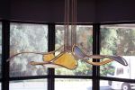 Joie de Vivre - glass sculpture | Sculptures by Jeroen Stok | Audion packaging machines in Weesp. Item composed of steel and glass