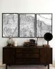 Topographical Map of the Grand Tetons | Prints by Erik Linton. Item composed of paper