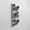 Modern White Ceramic Wall Planter Set - Living Wall Art | Plants & Landscape by Pandemic Design Studio. Item composed of ceramic in minimalism or modern style