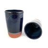 Travel Mug | Drinkware by Tina Fossella Pottery. Item composed of stoneware