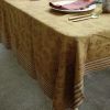 Block Print Tablecloth | Marigold | Linens & Bedding by ichcha. Item made of cotton works with boho & minimalism style