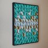 No. 22 Acoustic Diffuser Panel - Gradient Modern Abstract | Wall Sculpture in Wall Hangings by Joseph A