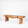 Alameda Outdoor Bench | Benches & Ottomans by Pfeifer Studio. Item made of wood compatible with rustic and southwestern style