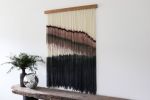 Tapestry Artwork | Macrame Wall Hanging in Wall Hangings by CER Dye Design. Item composed of wool in boho or mid century modern style