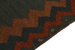 1980s Vintage Sofreh Kilim rug in Blue and Brown | Area Rug in Rugs by Rug and Kilim