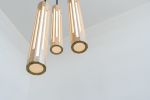 Lantern Pendants | Pendants by Designed with Purpose | Designed with Purpose in Baltimore. Item composed of maple wood and brass