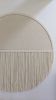 Circle wool macrame - Blanc Circle | Tapestry in Wall Hangings by Kat | Home Studio. Item composed of cotton & fiber compatible with boho and minimalism style