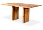Exotic Wood Twin Pedestal Modern Desk from Costantini, Andre | Tables by Costantini Design. Item made of wood