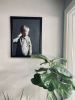 Custom Portrait Painting | Oil And Acrylic Painting in Paintings by Erik Linton. Item made of paper