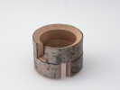 Corteccia legno | Ornament in Decorative Objects by gumdesign. Item composed of wood & marble compatible with contemporary style