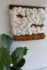 Mostarda | Tapestry in Wall Hangings by Keyaiira | leather + fiber. Item made of cotton with fiber