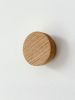 Round Wall Hook | Hardware by Ana Salazar Atelier. Item composed of oak wood in minimalism or contemporary style