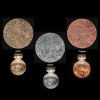 "Salome 5" | Pendants by F+M FOS - Anna Maria Fragiskos Bitros. Item made of fabric with metal