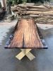 Tropical Epoxy Conference Table | Resin Dining Table | Tables by Tinella Collection | Los Angeles in Los Angeles. Item made of walnut & metal compatible with minimalism and art deco style