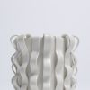 SKINNY x West Elm Squiggles Vase | Vases & Vessels by SKINNY Ceramics. Item made of ceramic