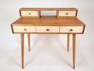 La Huche Blossom | Desk in Tables by Curly Woods. Item made of oak wood works with mid century modern style