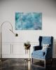 Blue Hydrangea - 761 | Prints by MELISSA RENEE fieryfordeepblue  Art & Design. Item composed of canvas compatible with contemporary and country & farmhouse style