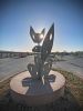 Yip Yip Yip | Public Sculptures by John Randall Nelson | Courtyard by Marriott Petaluma Sonoma County in Petaluma