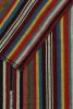 1950s Vintage chaput Kilim style in Multicolor striations | Area Rug in Rugs by Rug and Kilim