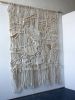 Large Custom Macramé and Weaving Tapestry | Wall Hangings by MACRO MACRAME by Maeve Pacheco. Item composed of cotton and fiber in contemporary or eclectic & maximalism style