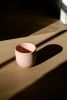 Handmade Porcelain Coffee Cup. Powder Pink | Drinkware by Creating Comfort Lab. Item composed of synthetic