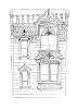 Pair of San Francisco Facades | Drawings by Studio NEA Design. Item made of paper