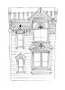 Pair of San Francisco Facades | Drawings by Studio NEA Design. Item made of paper