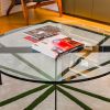 HILDITCH Coffee table | Tables by Ivar London | Custom. Item composed of steel and glass in contemporary or eclectic & maximalism style