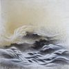 Liquid light | Oil And Acrylic Painting in Paintings by Francesca Borgo. Item made of synthetic works with minimalism & contemporary style