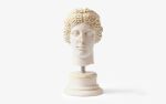 Nemesis Decorative Marble Bust Antalya Archeological Museum | Sculptures by LAGU. Item composed of marble