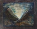 And Then, Suddenly, the Light… | Mixed Media in Paintings by Claire Szegvary. Item made of canvas works with minimalism & contemporary style