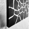 Monochrome Giraffe Pattern | Mixed Media by IRENA TONE. Item in minimalism or eclectic & maximalism style
