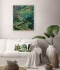 Tropical | Oil And Acrylic Painting in Paintings by Anne Blenker. Item made of canvas with synthetic