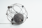 Orb Solo with Dots Table Lamp | Lamps by Claudine Gevry Studio | Umbra & Lux in Vancouver. Item made of copper