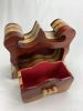 Padauk and maple wooden jewelry keepsake box | Decorative Box in Decorative Objects by Made By RP. Item composed of wood in asian or modern style