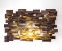 "Cosmos" Glass and Metal Wall Art Sculpture | Wall Sculpture in Wall Hangings by Karo Studios. Item composed of metal and glass