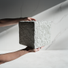 The Big White Cube Sculpture Edition 001 | Sculptures by Carolyn Powers Designs. Item made of concrete works with minimalism & contemporary style