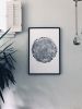 Minnesota Oak woodcut print. 24x36 inches | Prints by Erik Linton. Item composed of paper