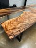 Parota Epoxy Table | Dining Table in Tables by Live Edge Lust. Item made of wood with synthetic